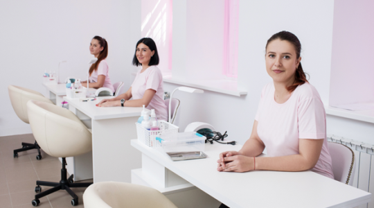 nail bar, beauty girls