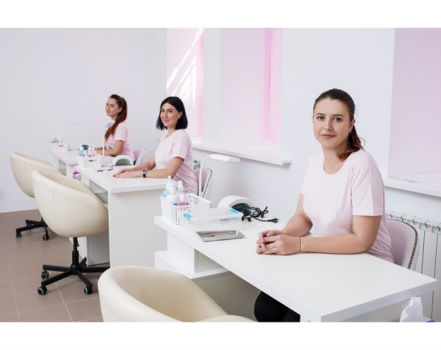 nail bar, beauty girls